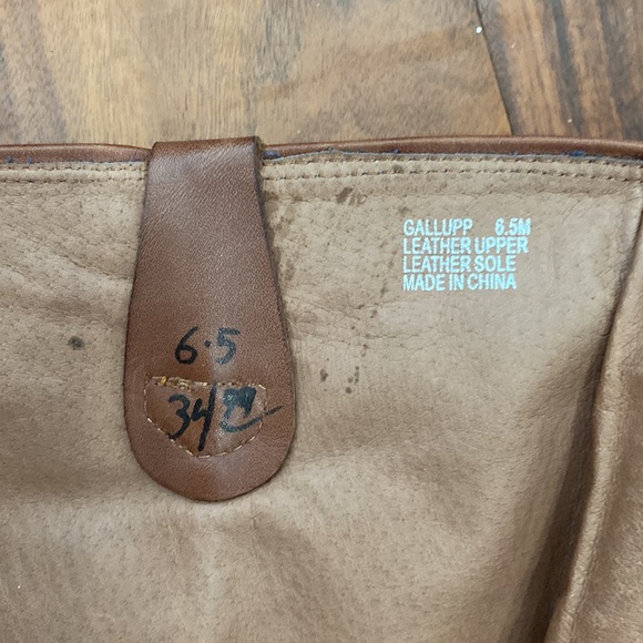 Lot of 2 leather boots - Picture 4 of 8